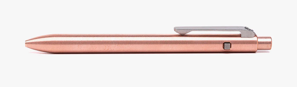 Tactile Turn Short Side Click Pen - Copper