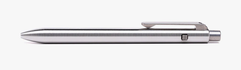 Tactile Turn Short Side Click Pen - Titanium