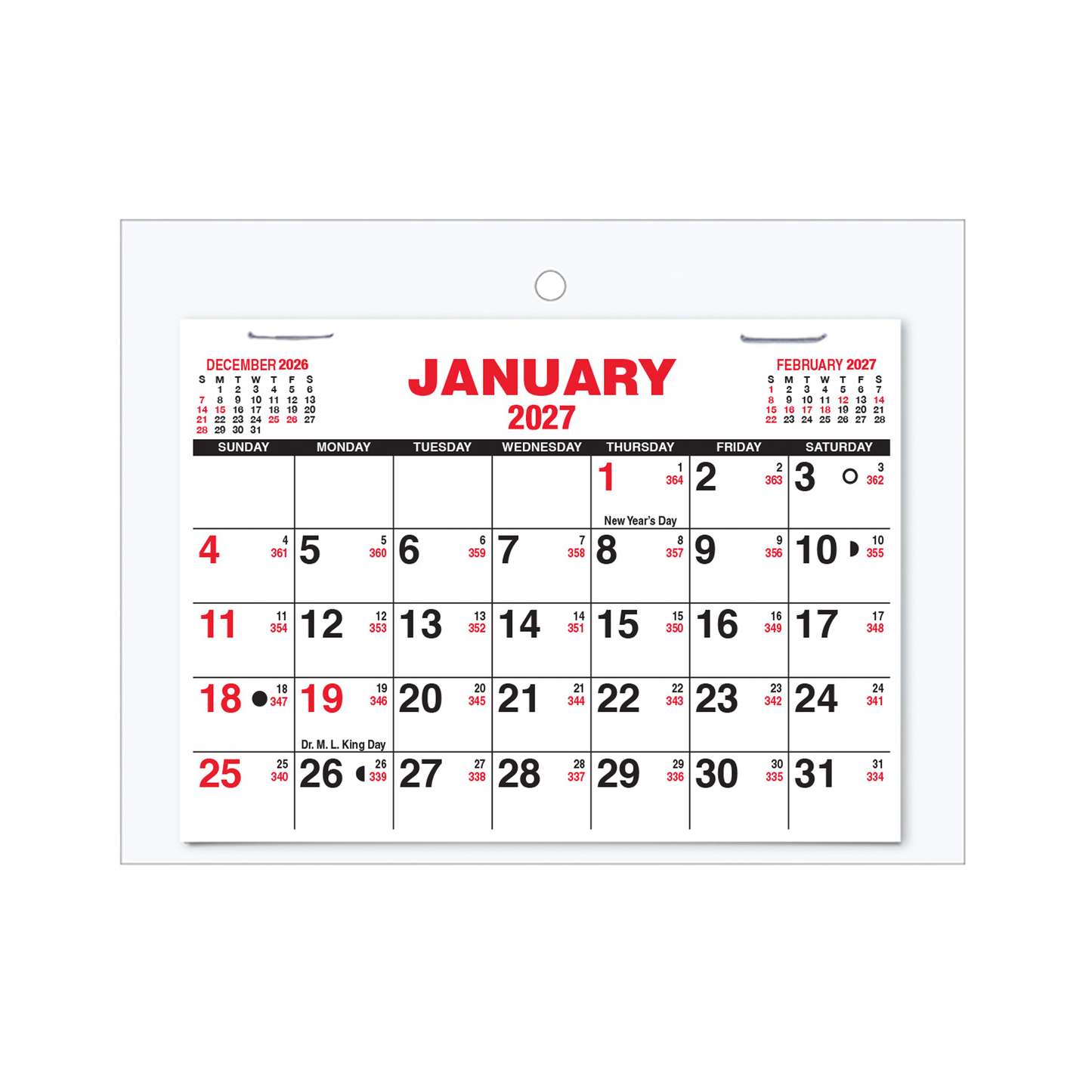 Payne 2027 Easel-Back Calendar - #102 (5 x 4)