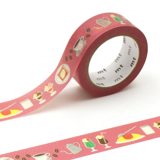 MT Masking Tape - Retro Cafe (15mm)