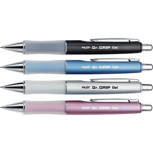 Pilot Dr. Grip Retractable Ballpoint - Metallic Blue