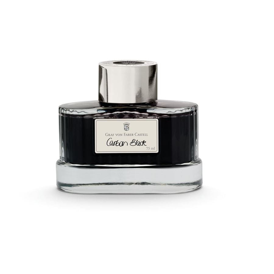 Graf von Faber-Castell Carbon Black Bottled Ink (75ml)