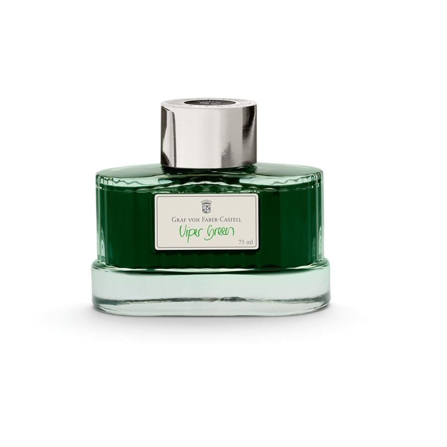 Graf von Faber-Castell Viper Green Bottled Ink (75ml)