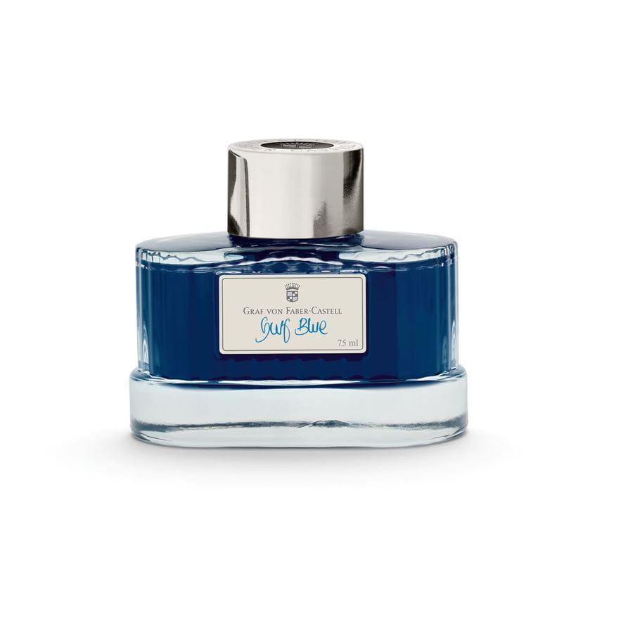Graf von Faber-Castell Gulf Blue Bottled Ink (75ml)
