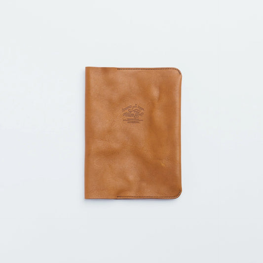 The Superior Labor A5 Oil Leather Notebook Cover - Light Brown