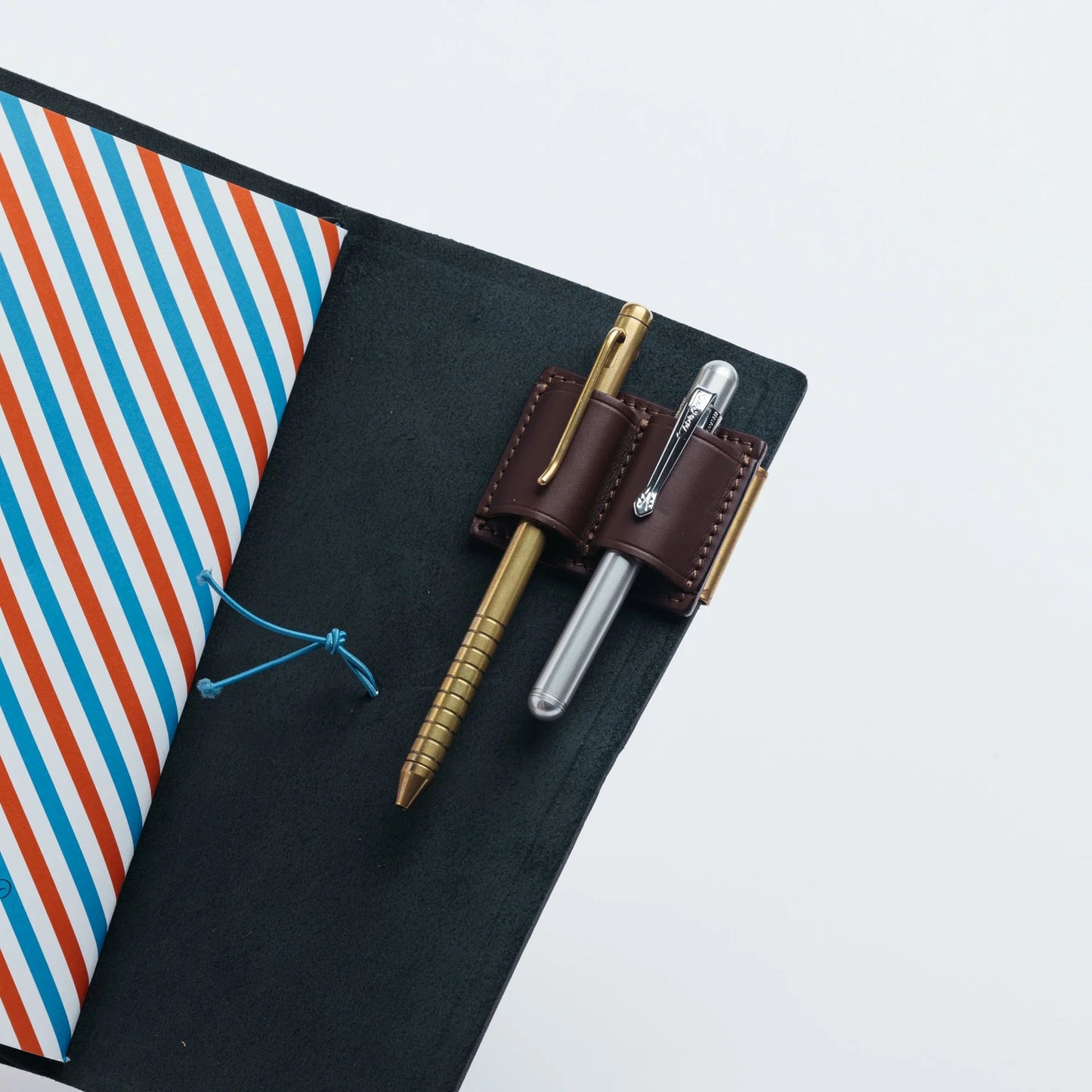 The Superior Labor INGRASSATO Clip Pen Holder - Brown