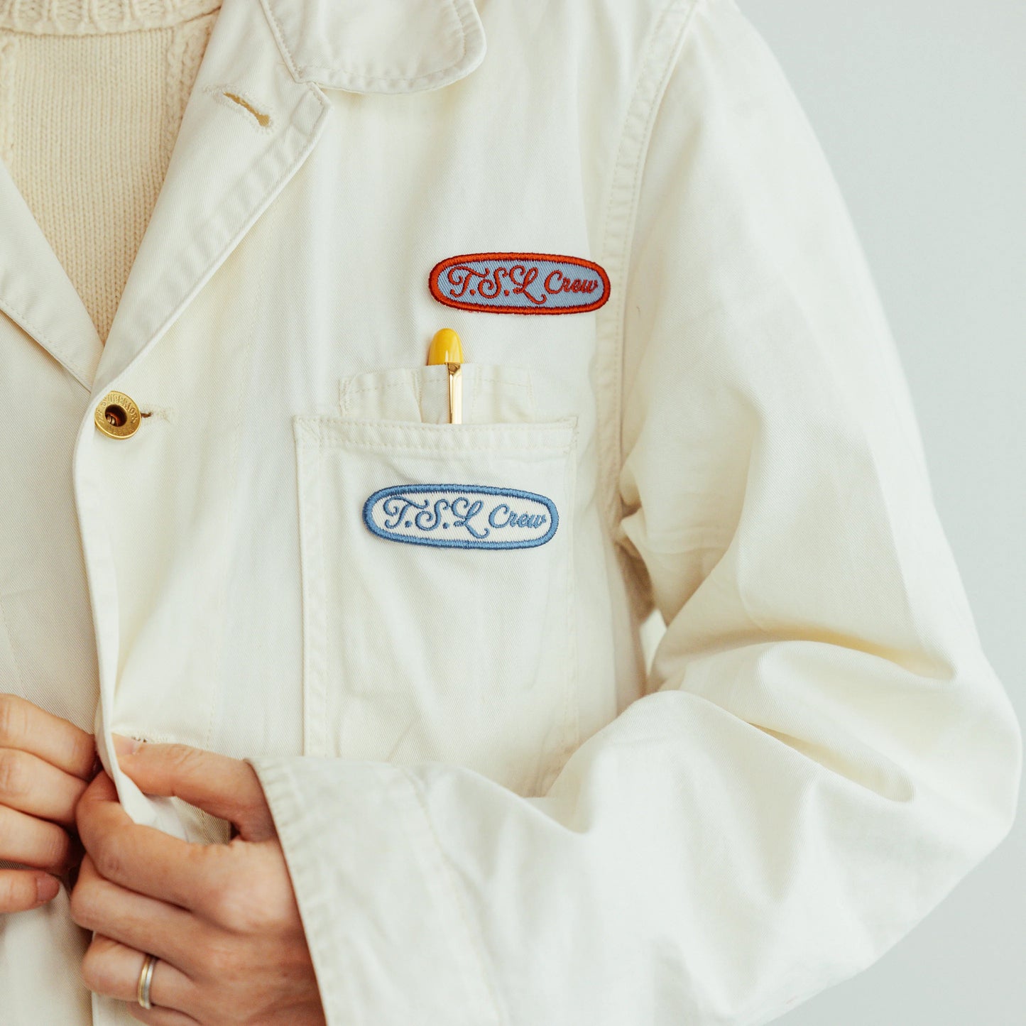 The Superior Labor TSL Crew Patch - Red