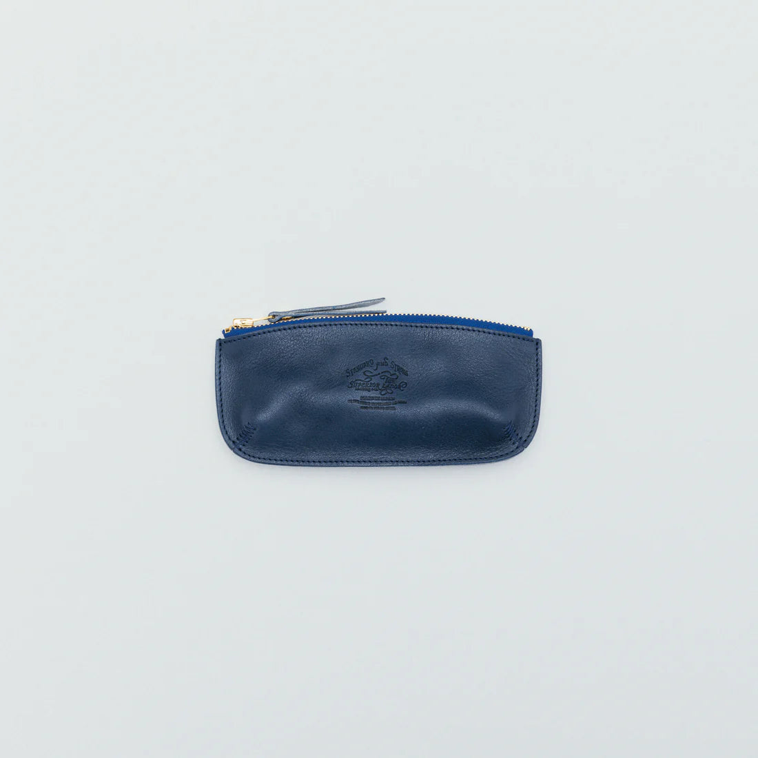 【限定/美品】TSL superior labor pen case BLUE The Superior Labor Leather Pen Case - Blue – Dromgoole's Fine