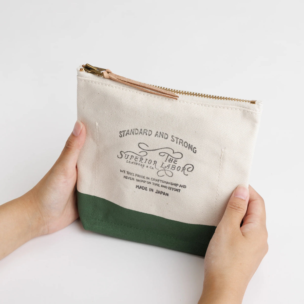 The Superior Labor #02 Long Engineer Pouch - Moss Green