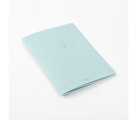 Midori Soft Color A5 Dotted Notebook - Blue
