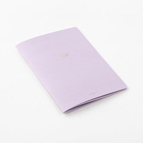 Midori Soft Color A5 Dotted Notebook - Purple