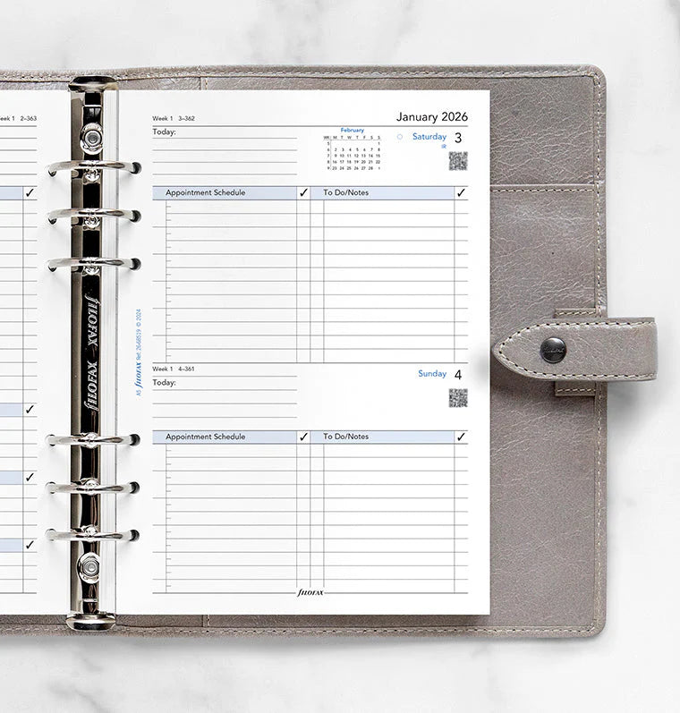 Filofax 2026 Business Daily Planner - English (A5)