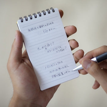 Maruman Mnemosyne N193 A7 Memo Pad - Lined (5mm)