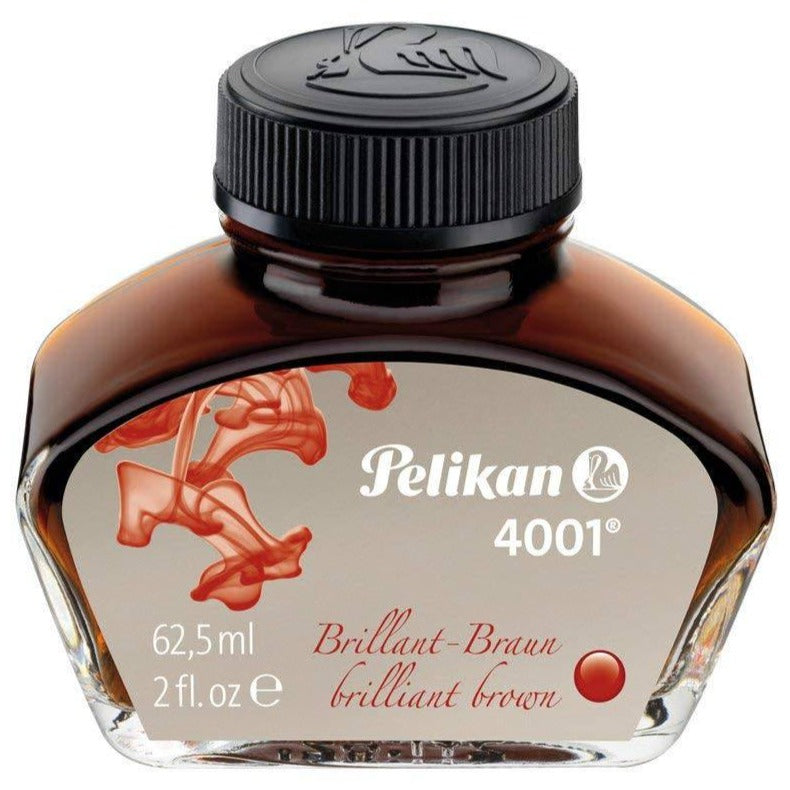 Pelikan 4001 Brilliant Brown Bottled Ink (65ml)