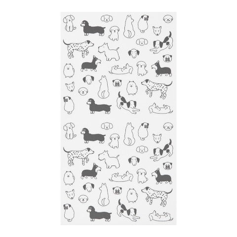 Midori Sticker Chat Dogs