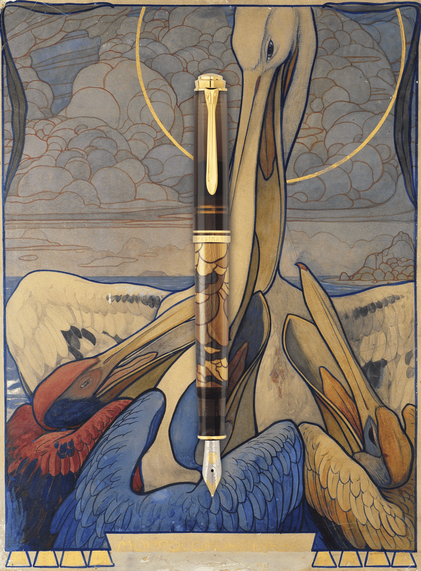 Pelikan Souverän M600 Series Art Collection II Fountain Pen - Georg Tippel (Special Edition)