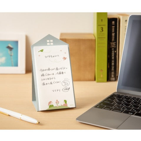 Midori Stand Memo Pad - Message (Vertical)