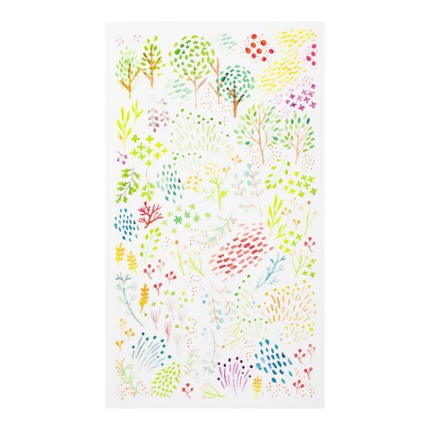 Midori Transfer Stickers - Watercolor Patterns
