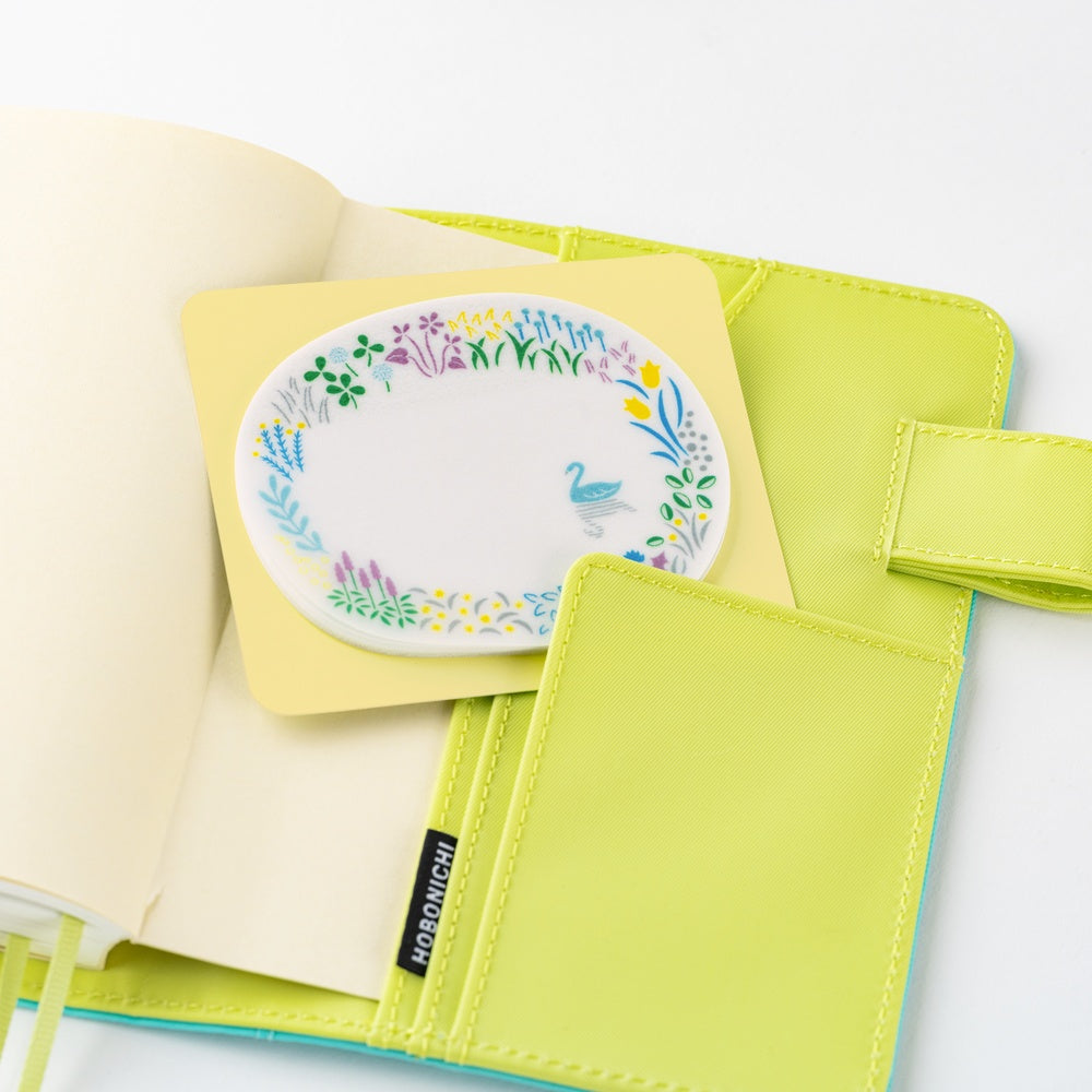 Hobonichi See-Through Sticky Notes - Yuri Sanae: Forest Lake