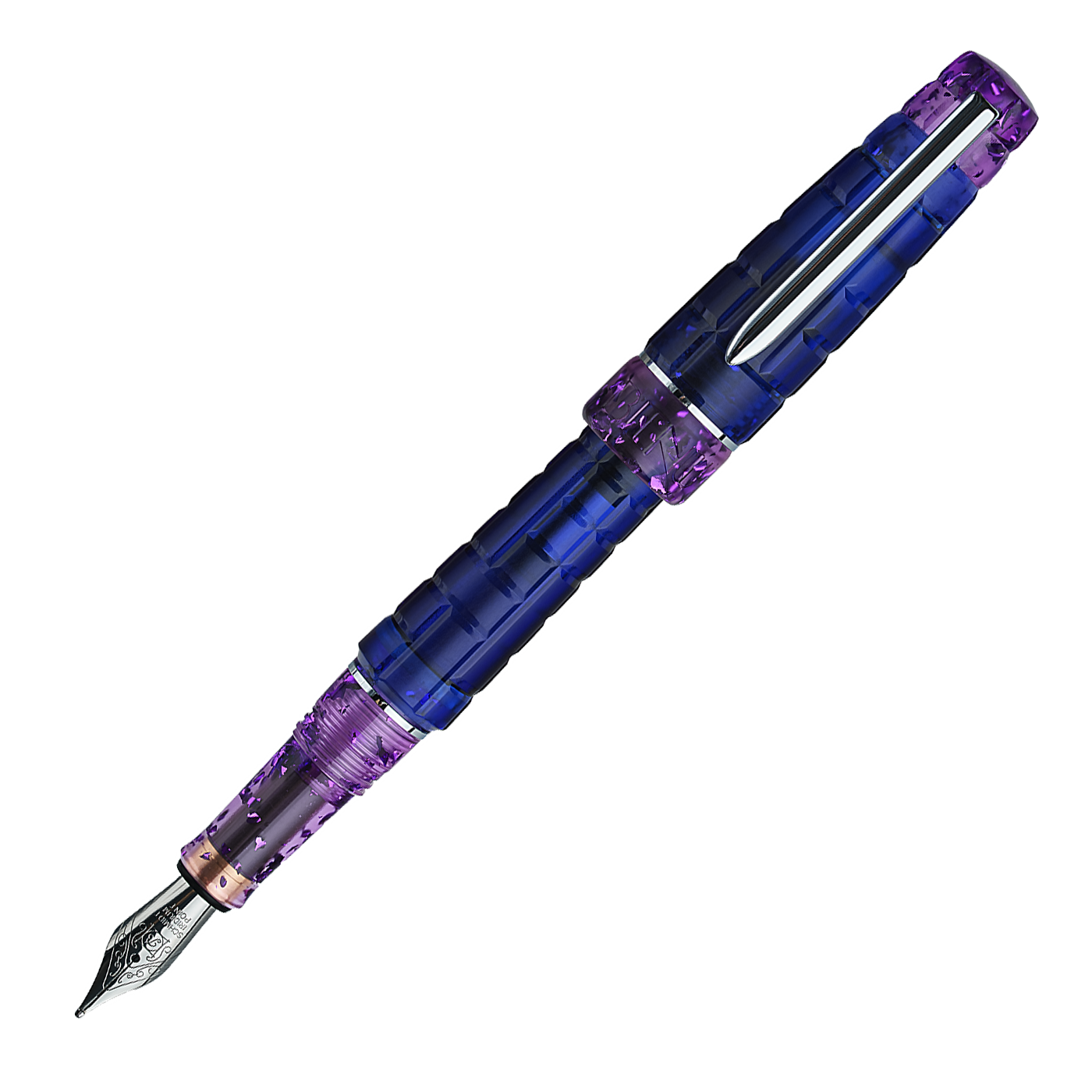 BENU Tessera Collection Fountain Pen - Tanzanite
