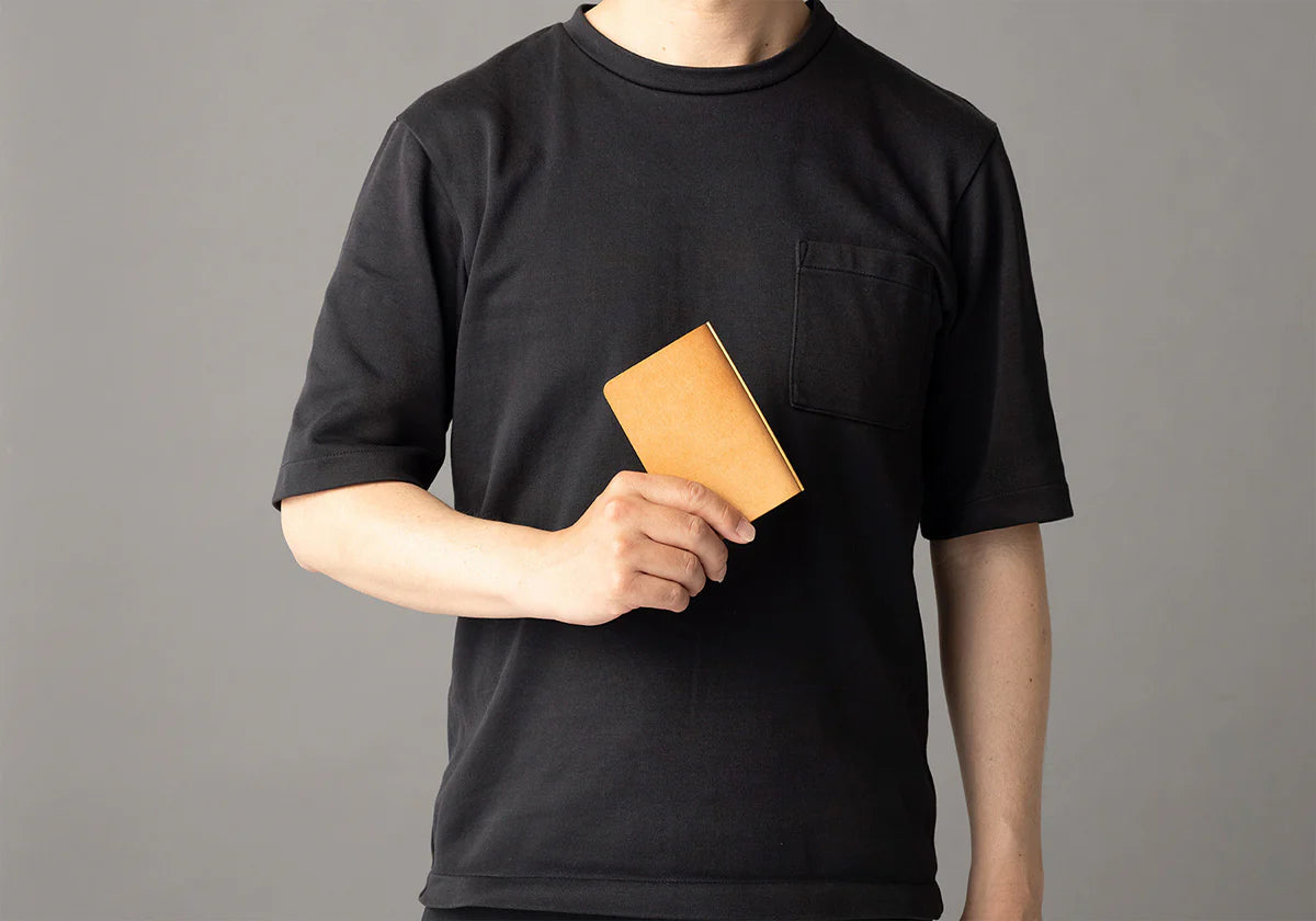 PLOTTER Mini 5 Size Pueblo 5-Ring Leather Binder - Green