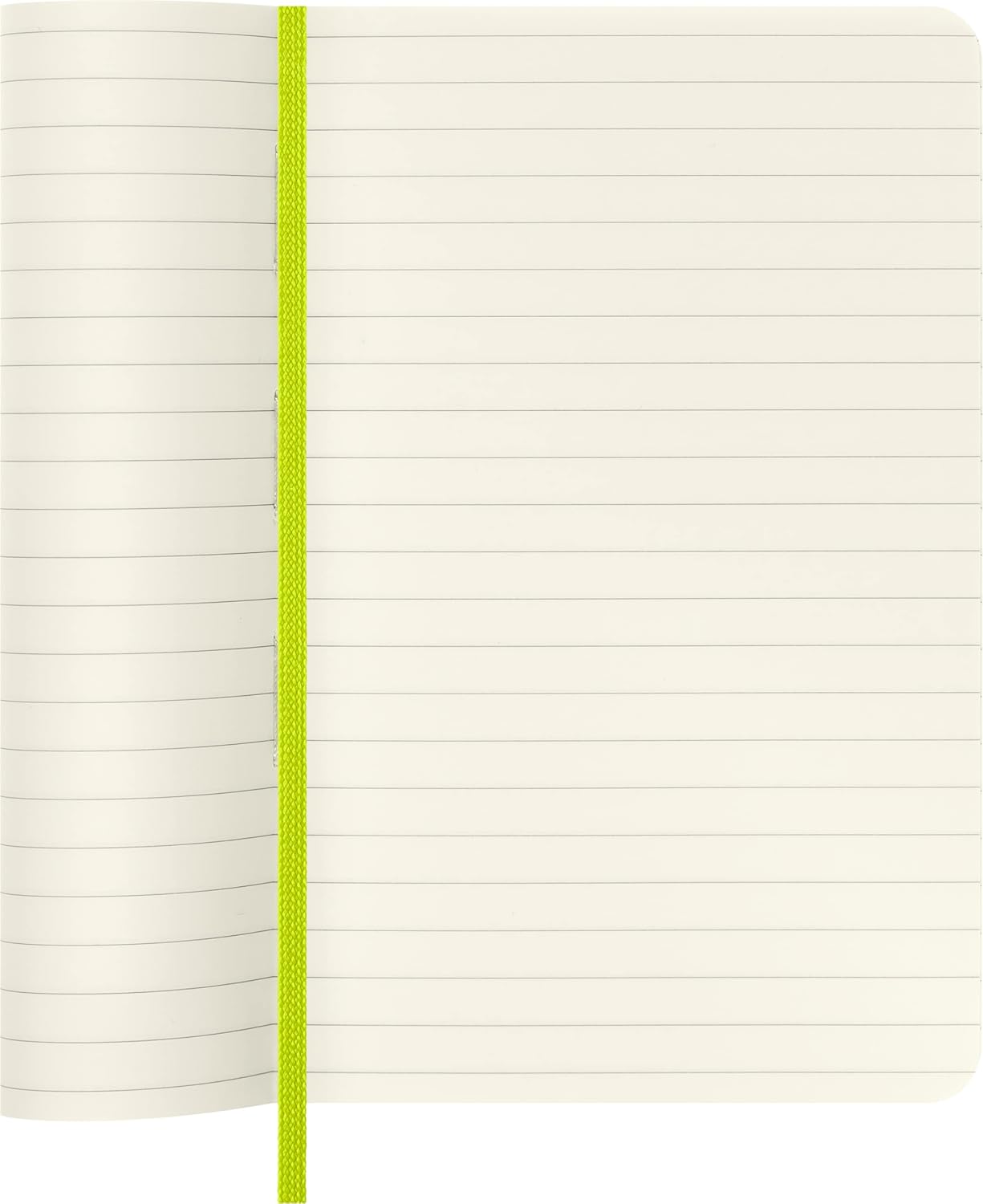 Moleskine Pocket Softcover Classic Ruled Notebook - Lemon Green