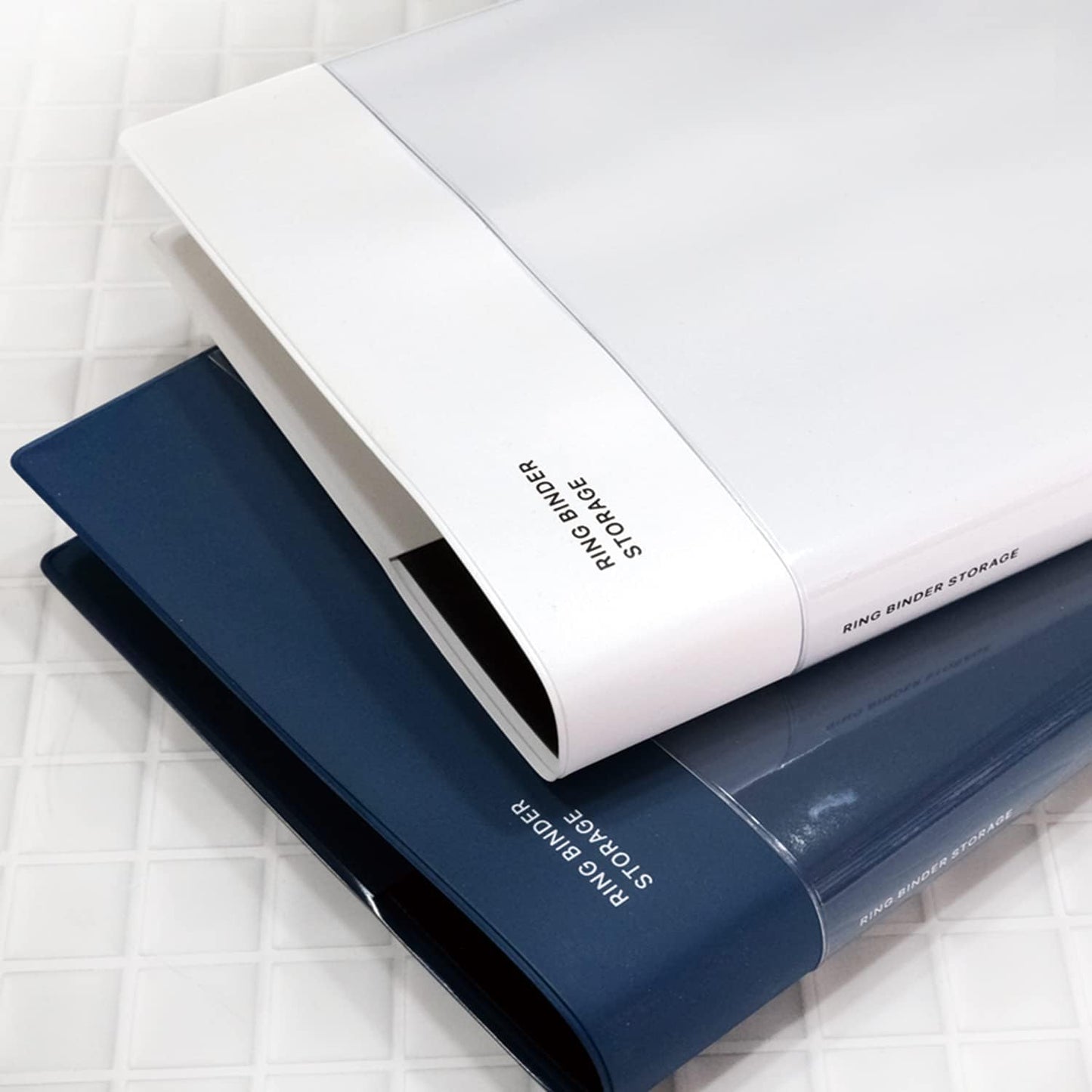 Laconic Style Note A5 6-Ring Binder - Navy