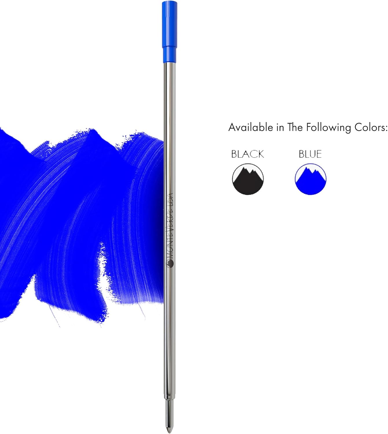 S.T. Dupont Ballpoint Refill by Monteverde USA® - Blue Medium (2 ea)