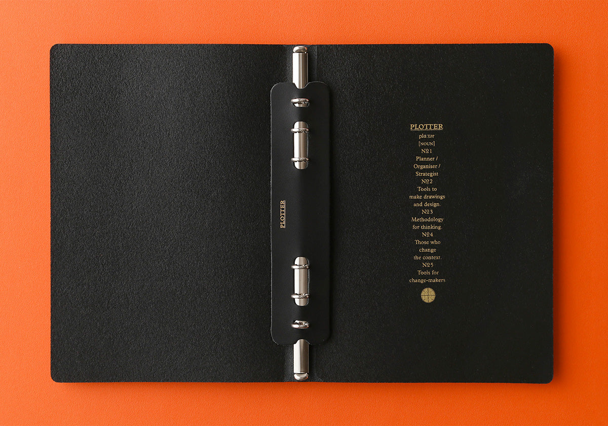 PLOTTER Accessory Refill Leather Ring Supporter - A5 Size