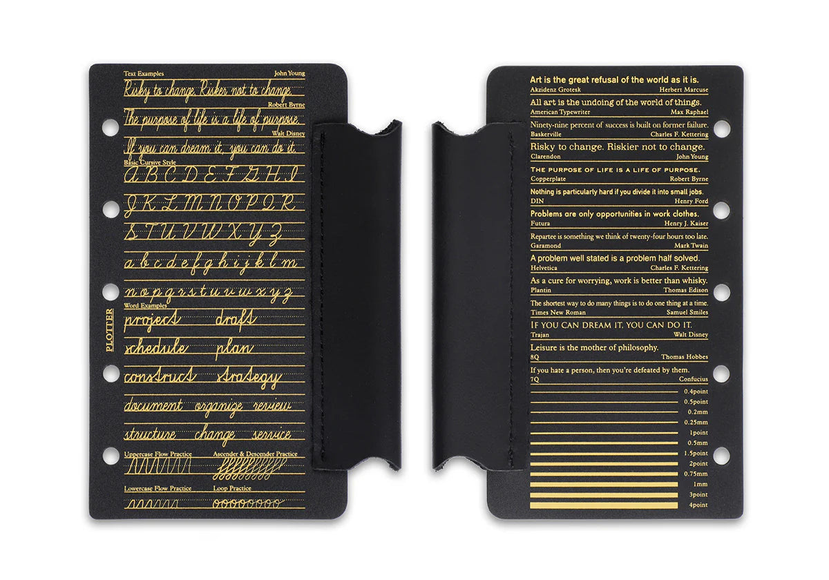 PLOTTER Accessory Refill Leather Penholder with Lifter - Mini 5 Size