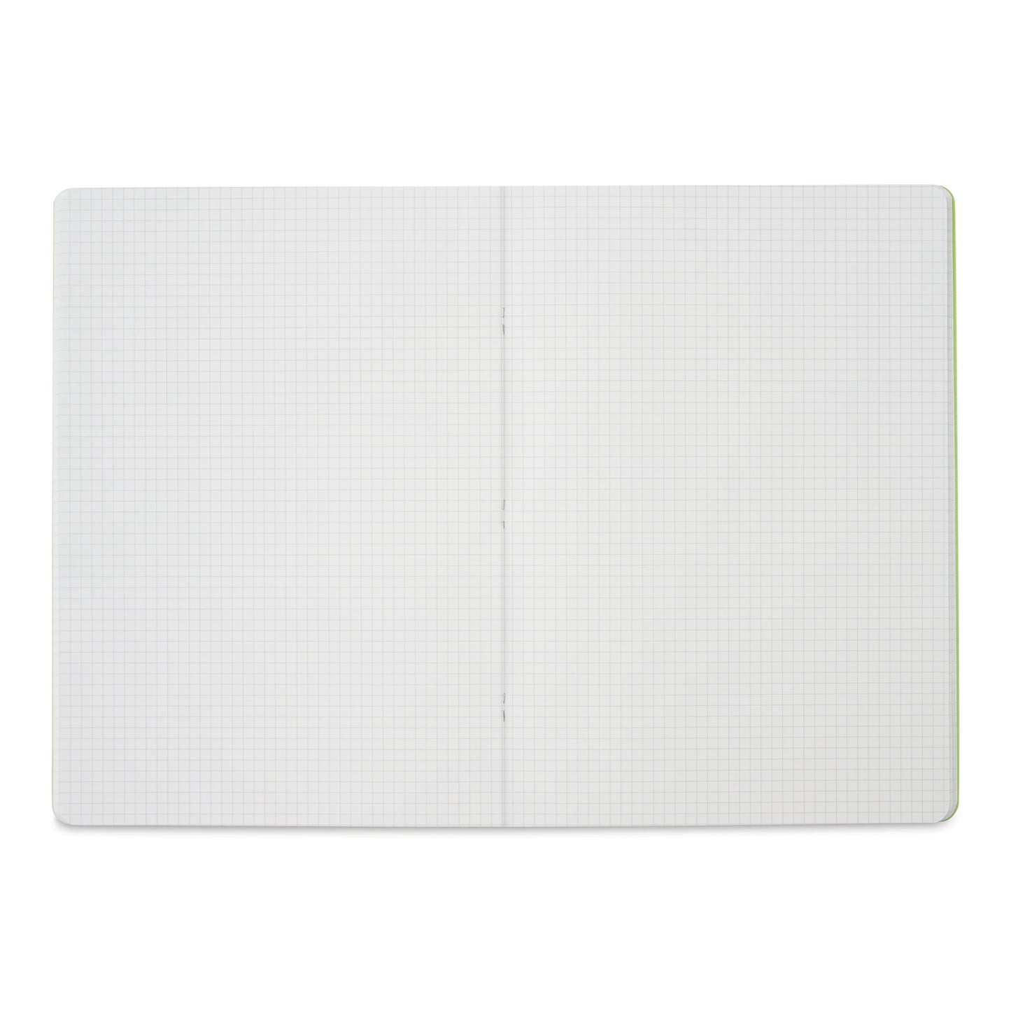Fabriano Ecoqua Side Stapled Dotted Notebook A5 - Lime