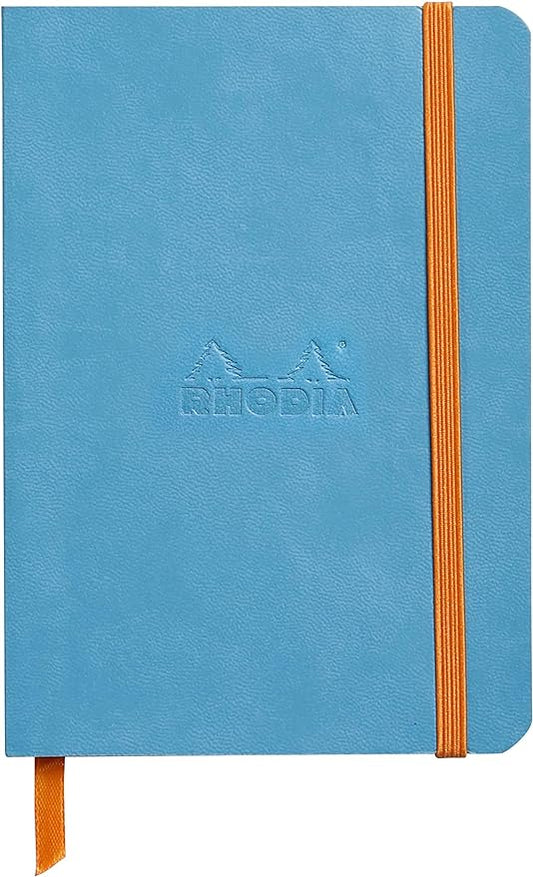 Rhodia Rhodiarama Webnotebook Softcover A5 Lined - Turquoise