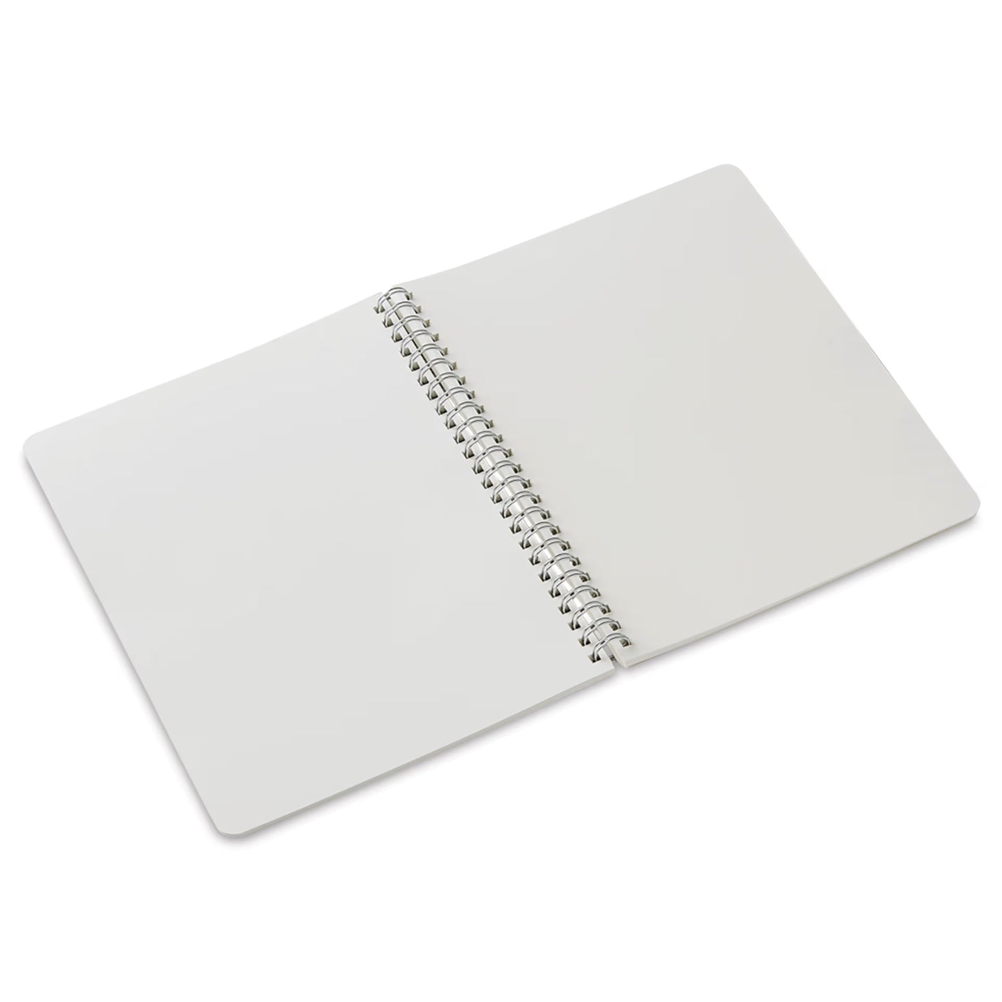 Fabriano EcoQua A5 Side-Spiral Blank Notebook - Royal Green