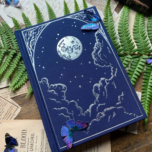 Creeping Moon: The Astronomer - B6 Blank Notebook