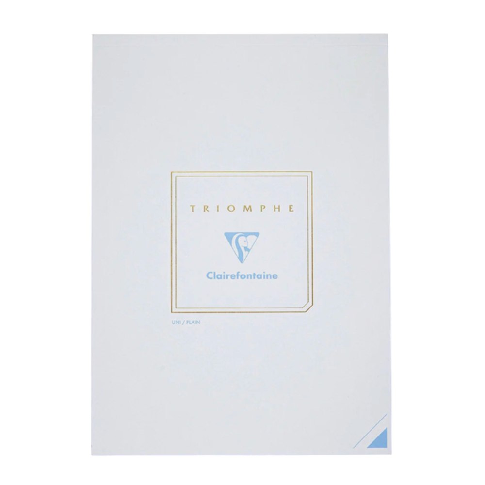 Clairefontaine Triomphe Large A4 Stationery Tablet - Blank (50 Sheets)