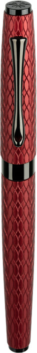 Diplomat Cobra Rollerball - Burgundy Guilloche