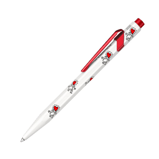 Caran d'Ache 849 Keith Haring Ballpoint - White