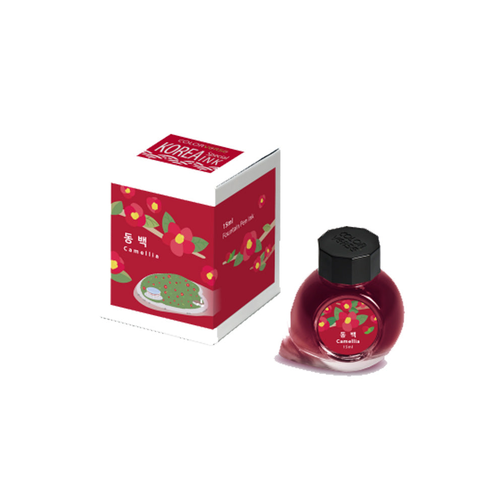 Colorverse Camellia (15ml) Bottled Ink (Korea Special Ink)