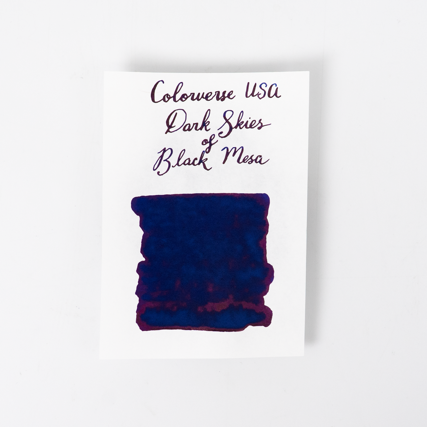 Colorverse Dark Skies of Black Mesa (15ml) Bottled Ink (USA Special Series, Oklahoma)
