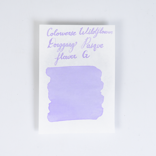 Colorverse Donggang Pasqueflower Glistening (15ml) Bottled Ink (Korea Special Ink, Wildflower)