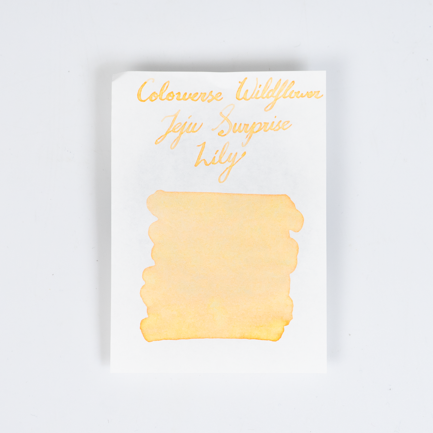 Colorverse Jeju Surprise Lily (15ml) Bottled Ink (Korea Special Ink, Wildflower)