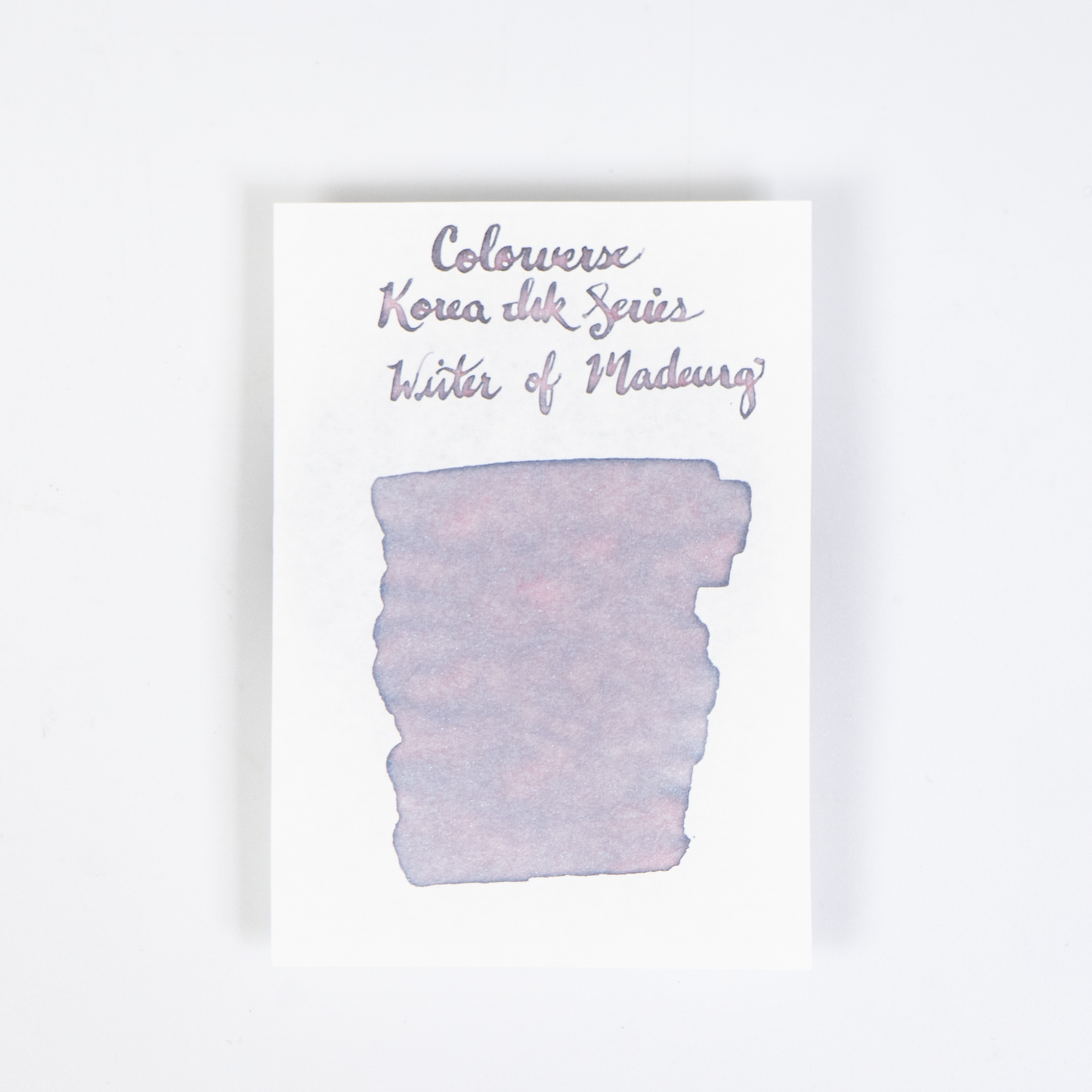 Colorverse Winter of Mudeung (15ml) Bottled Ink (Glistening) (Korea Special Ink)