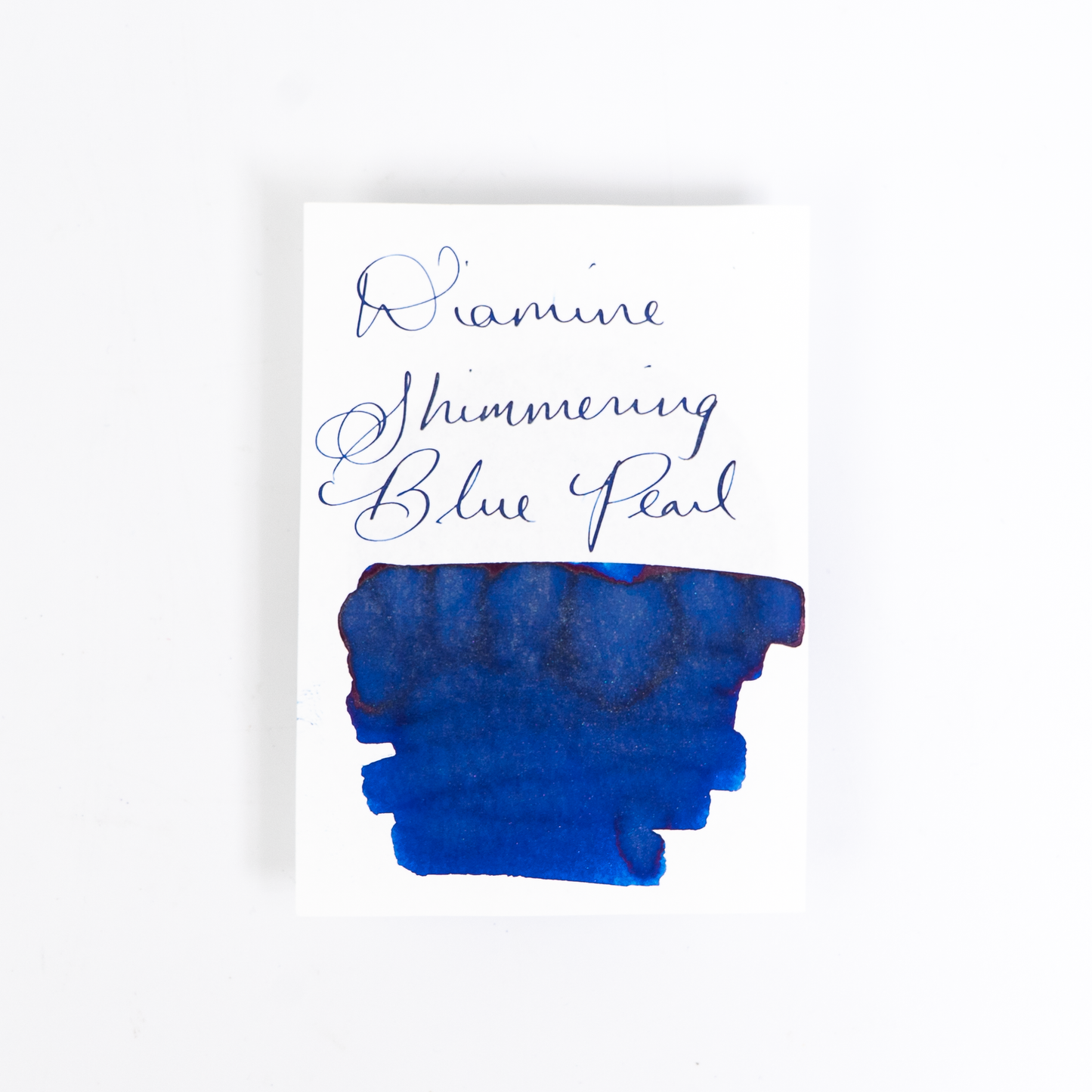 Diamine Blue Pearl (50ml) Bottled Ink (Shimmering Silver)