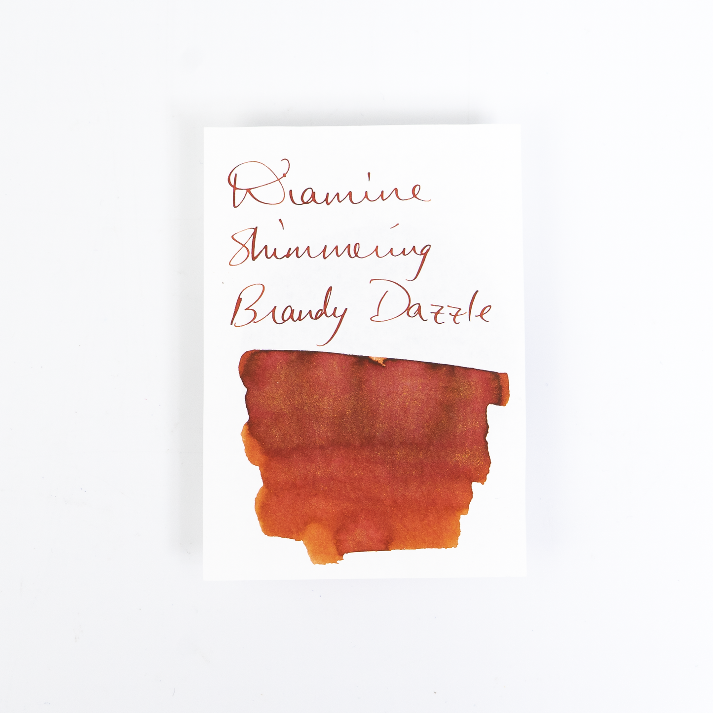 Diamine Brandy Dazzle (50ml) Bottled Ink (Shimmering Gold)