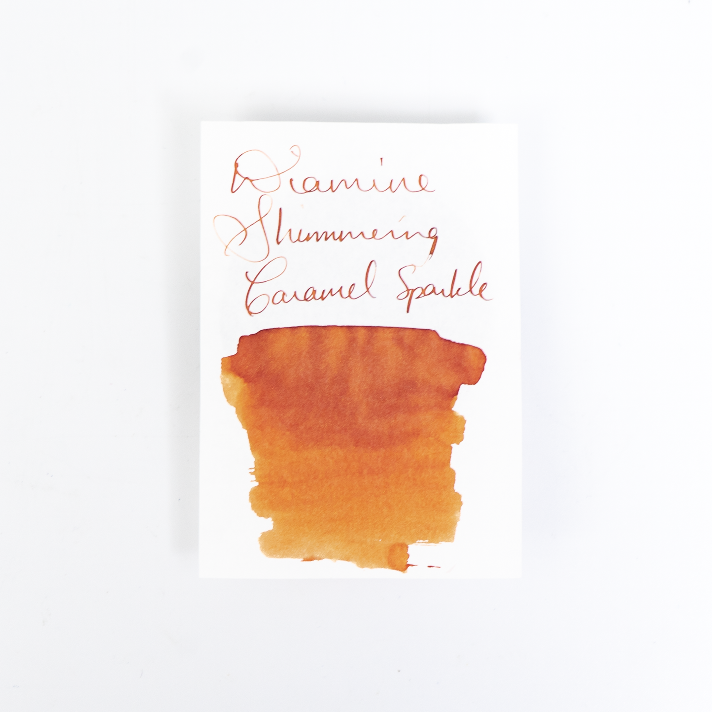 Diamine Caramel Sparkle (50ml) Bottled Ink (Shimmering Gold)