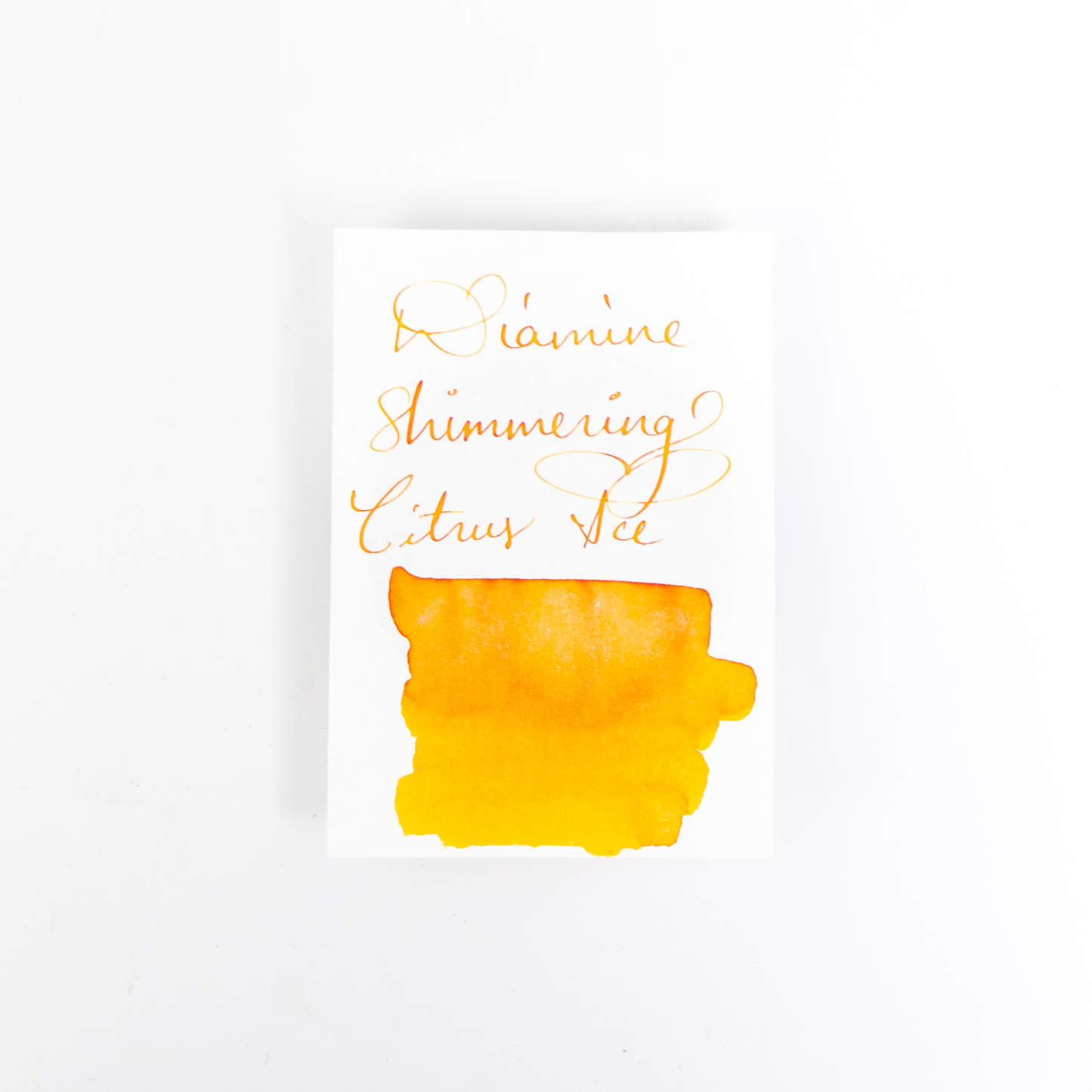 Diamine Citrus Ice (50ml) Bottled Ink (Shimmering Silver)