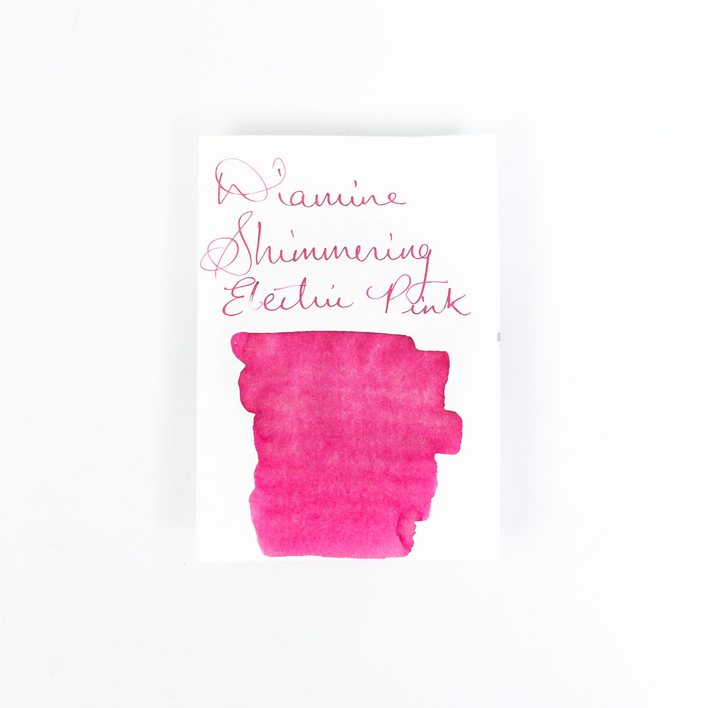 Diamine Electric Pink (50ml) Bottled Ink (Shimmering Silver)