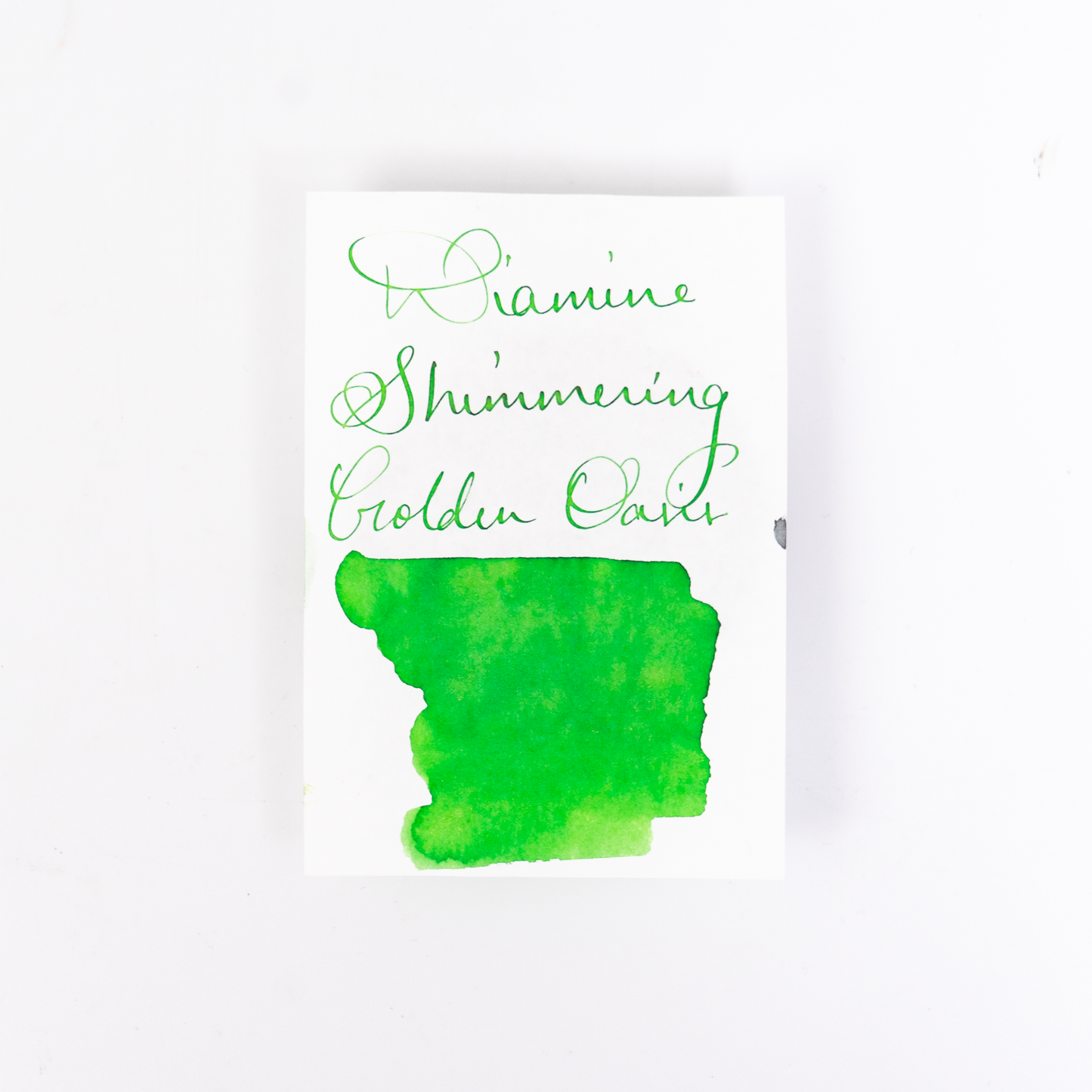 Diamine Golden Oasis (50ml) Bottled Ink (Shimmering Gold)