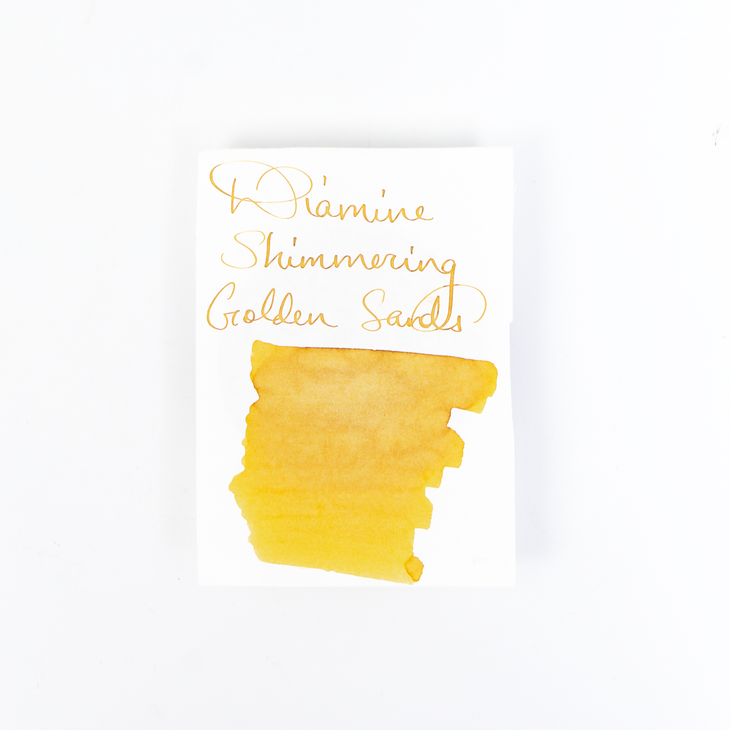 Diamine Golden Sands (50ml) Bottled Ink (Shimmering Gold)