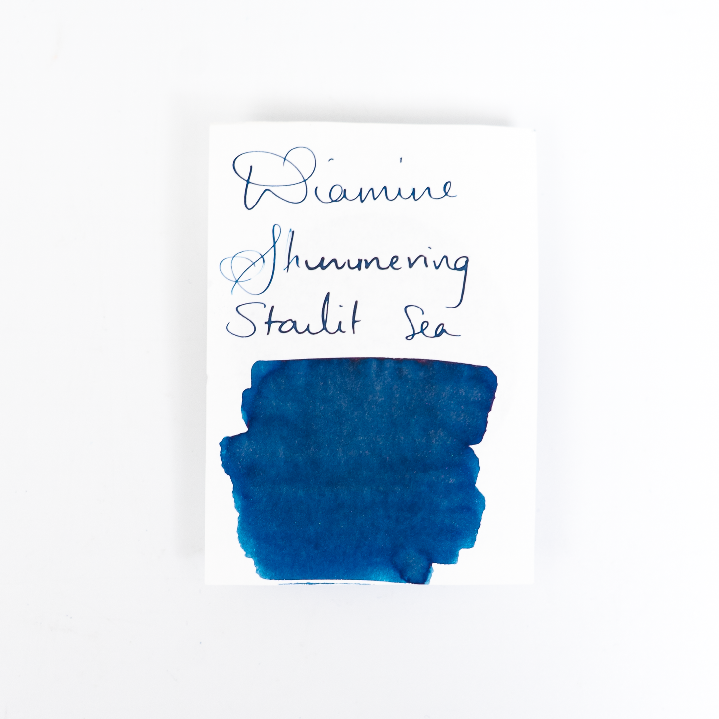 Diamine Starlit Sea (50ml) Bottled Ink (Shimmering Silver)